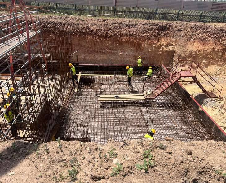 Ferraillage d'un ouvrage